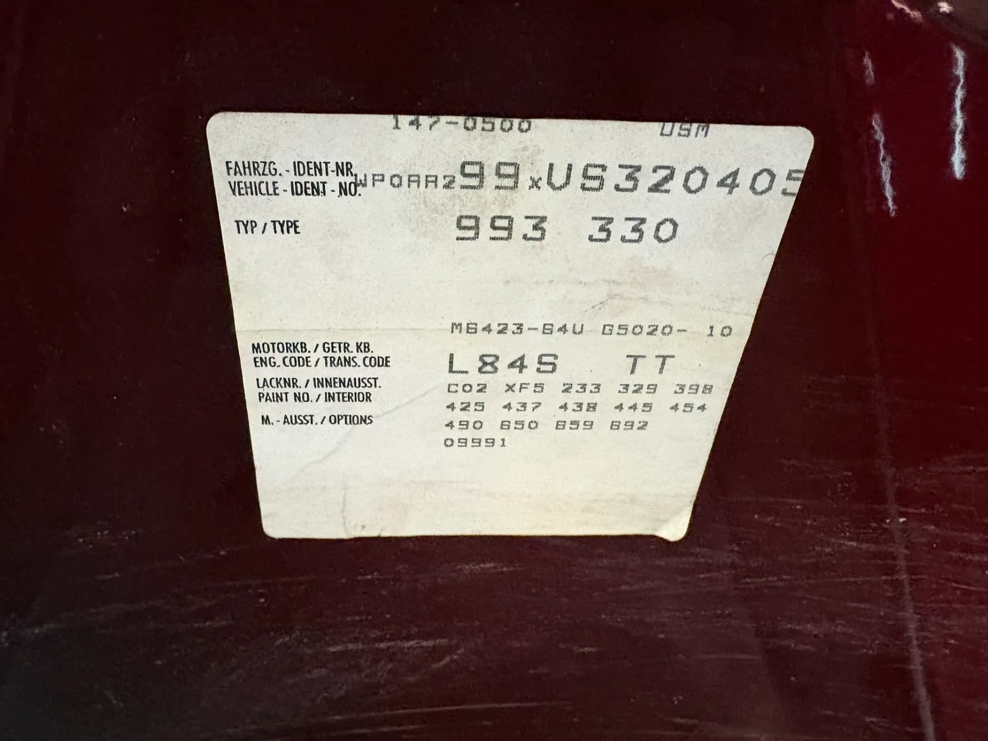 1997 Porsche 911 Carrera - Image 65